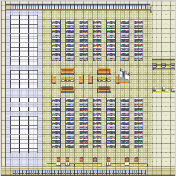 Imagem do mapas do IME no melhor estilo, Pokémon